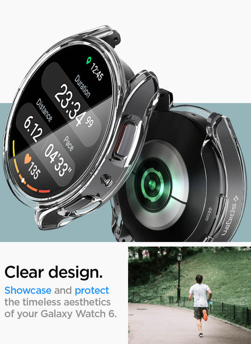 Spigen Samsung Galaxy Watch 6 (40mm) Case Ultra Hybrid with built-in Screen Protector