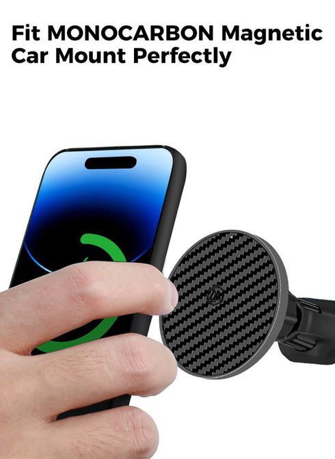 MONOCARBON iPhone 14 PRO Case Real Aramid Fiber (MagSafe)