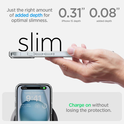 Spigen iPhone 15 Case Ultra Hybrid FROST