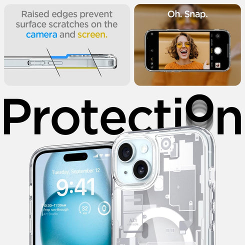 Spigen iPhone 15 Case Ultra Hybrid MagFit Zero One