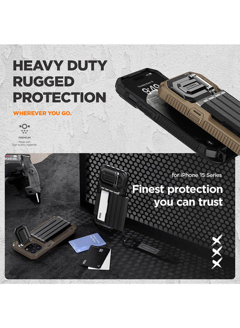 VRS Design iPhone 15 PRO Case Damda Glide ULTIMATE