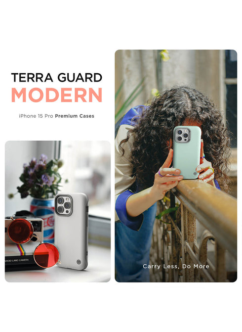 VRS Design iPhone 15 PRO Case Terra Guard MODERN (MagSafe)