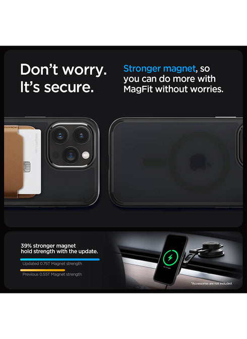 Spigen iPhone 15 PRO Case Ultra Hybrid MagFit FROST