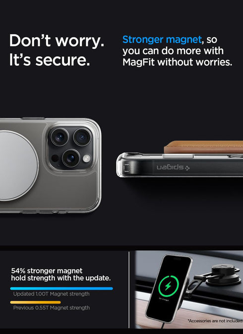 Spigen iPhone 15 Pro Case Ultra Hybrid S MagFit