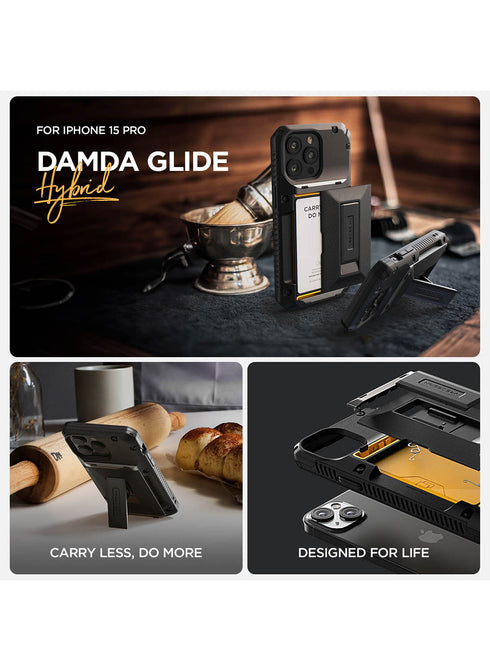 VRS Design iPhone 15 PLUS Case Damda Glide Hybrid