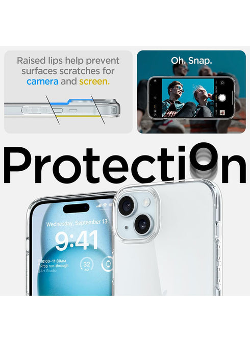 Spigen iPhone 15 PLUS Case Liquid Crystal