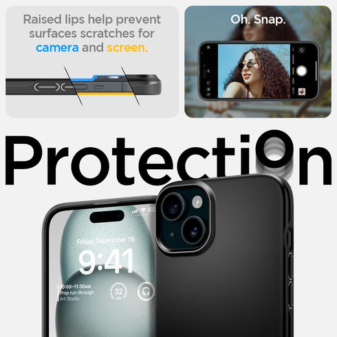 Spigen iPhone 15 PLUS Case Thin Fit