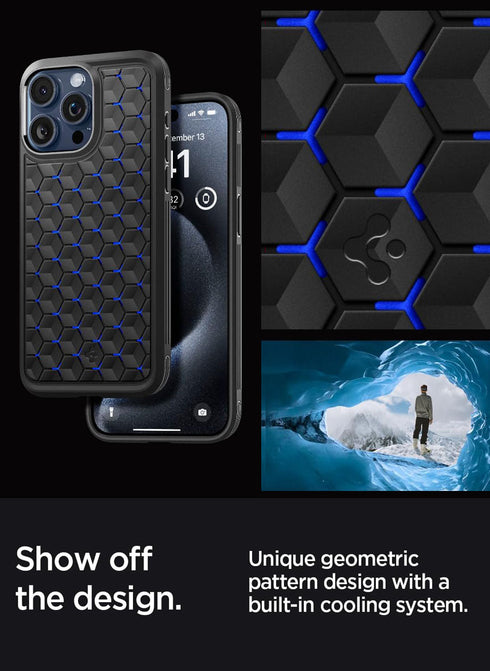 Spigen iPhone 15 Pro MAX Case Cryo Armor