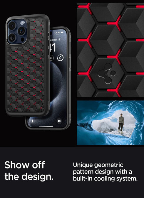 Spigen iPhone 15 Pro MAX Case Cryo Armor