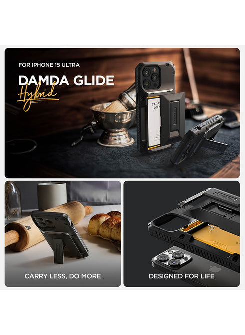 VRS Design iPhone 15 Pro MAX Case Damda Glide Hybrid