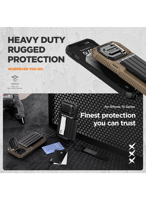 VRS Design iPhone 15 Pro MAX Case Damda Glide ULTIMATE