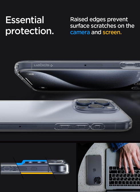 Spigen iPhone 15 Pro MAX Case Liquid Crystal