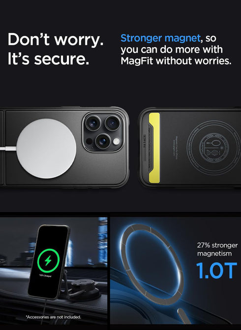 Spigen iPhone 15 Pro MAX Case Rugged Armor MagFit