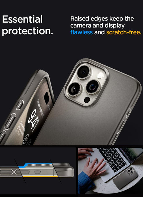 Spigen iPhone 15 Pro MAX Case Thin Fit
