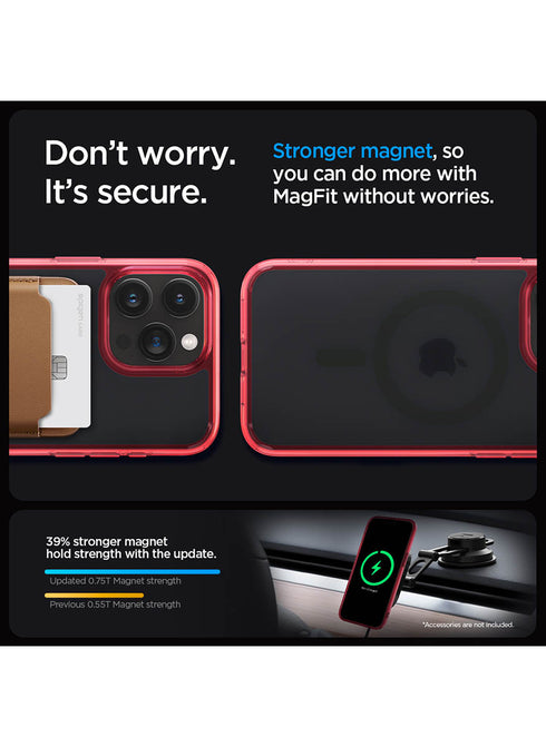 Spigen iPhone 15 Pro MAX Case Ultra Hybrid MagFit FROST