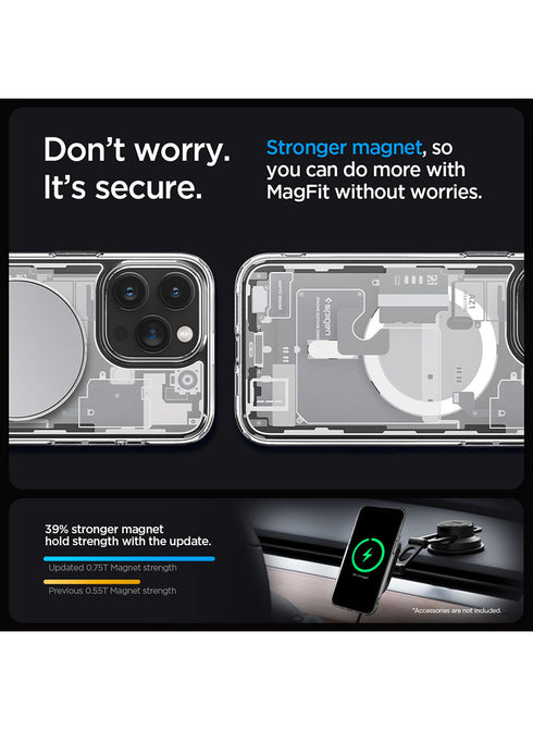Spigen iPhone 15 Pro MAX Case Ultra Hybrid MagFit Zero One