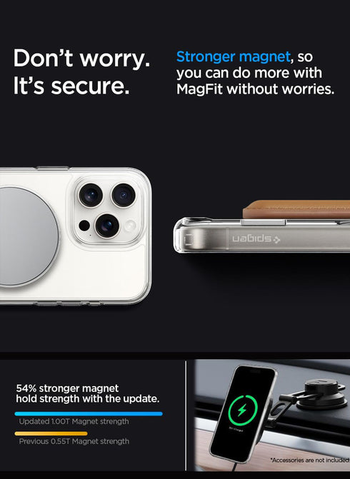 Spigen iPhone 15 Pro MAX Case Ultra Hybrid S MagFit