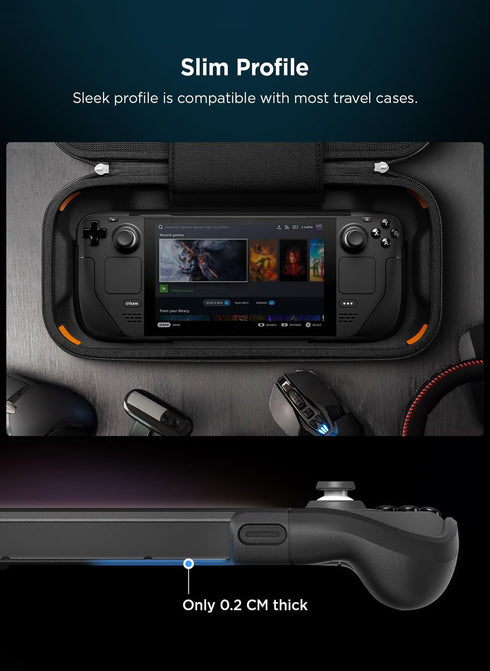 Spigen Steam Deck Case Thin Fit PRO with Kickstand