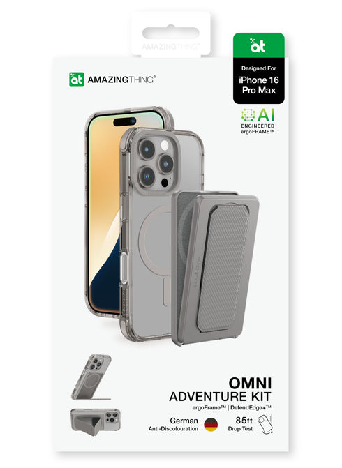Amazing Thing iPhone 16 Pro MAX Case Omni MAG Kickstand