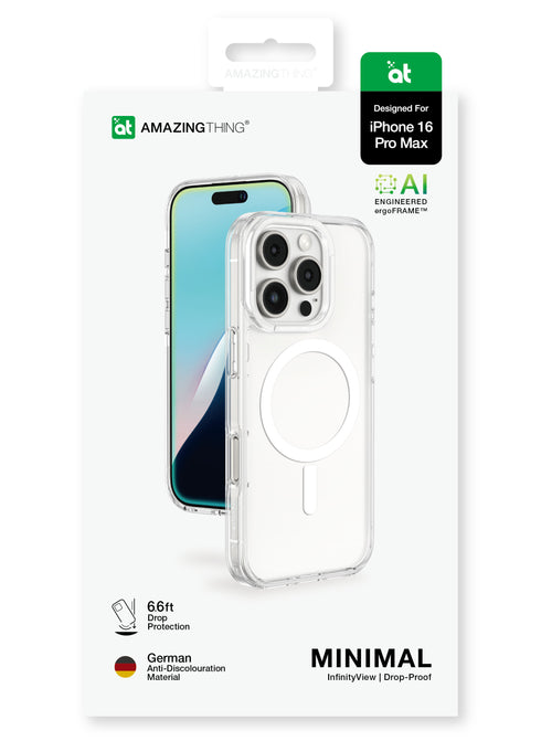 Amazing Thing iPhone 16 Pro MAX Case Minimal MAG