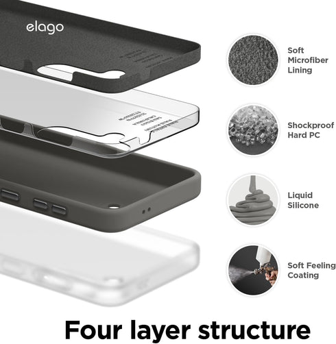 elago Samsung Galaxy S24 Case Liquid Silicone