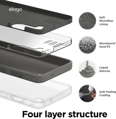 elago Samsung Galaxy S24 PLUS Case Liquid Silicone