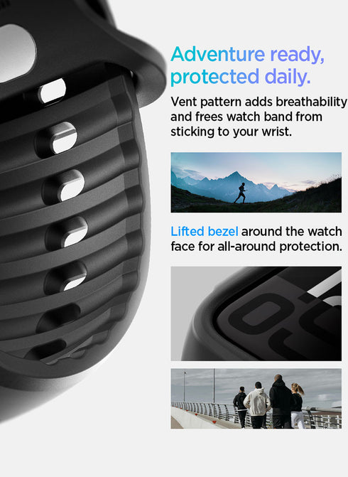 Spigen Apple Watch Series 10 (46mm) Band with Case Liquid Air PRO