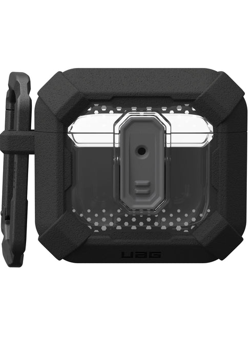 UAG AirPods 4 Case Plasma with Secure Lock & Carabiner
