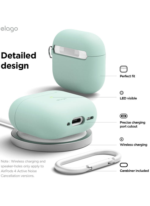 elago AirPods 4 Case Silicone Hang