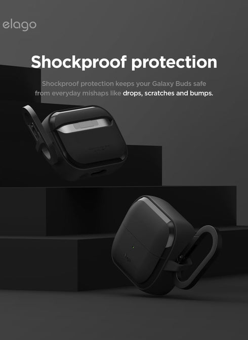 elago Samsung Galaxy Buds 3 / 3 PRO Case EDC Hang with Carabiner