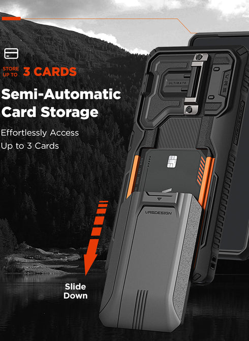 VRS Design Samsung Galaxy S25 ULTRA Case D-Wallet Origin Fit