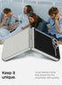 Spigen Samsung Galaxy Z Flip 6 Case Air Skin Glitter