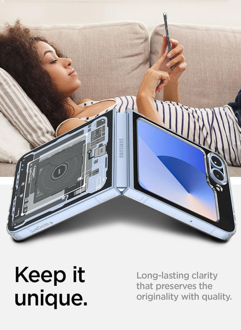 Spigen Samsung Galaxy Z Flip 6 Case Air Skin Zero One