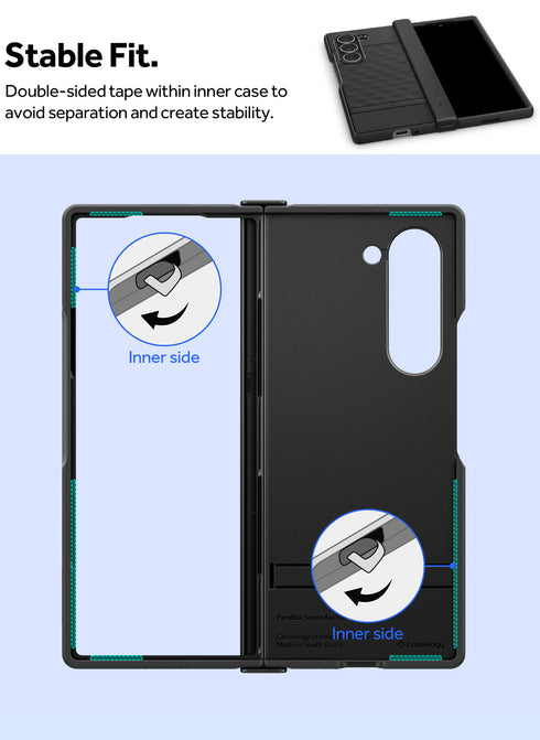 Caseology Samsung Galaxy Z Fold 6 Case Parallax