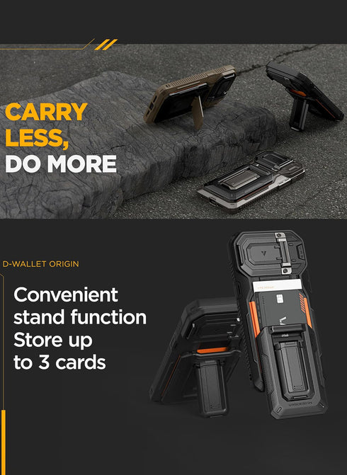 VRS Design iPhone 15 Pro MAX Case D-Wallet Origin