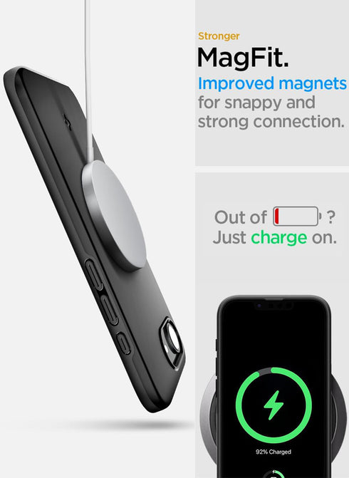 Spigen iPhone 16e Case Thin Fit MAGFIT
