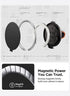 Spigen O-Mag Ring (MagFit) Magnetic Ring Holder with Kickstand and Strap