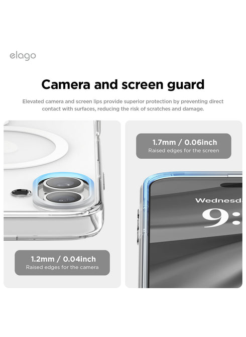 elago iPhone 16 PLUS Case Magnetic Hybrid (MagSafe)