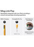 Momax MAG Link Pop Magnetic Active Stylus Pen easy charging via USB-C