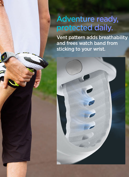 Spigen Apple Watch Series 10 (46mm) Band with Case Liquid Air PRO