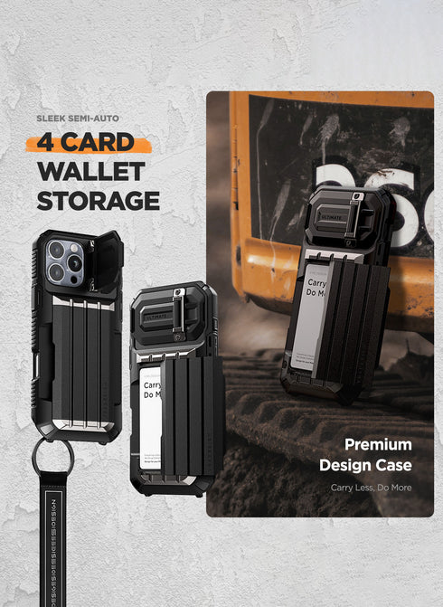 VRS Design iPhone 16 Pro MAX Case Damda Glide ULTIMATE with Strap