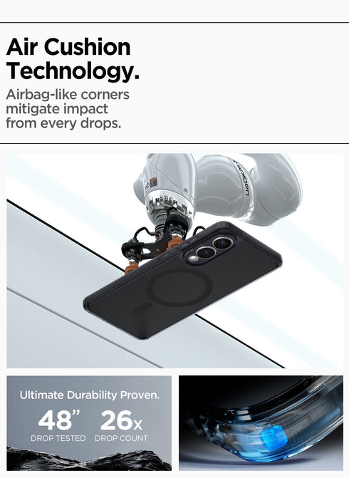 Spigen Samsung Galaxy S25 EDGE Case Ultra Hybrid MAGFIT FROST