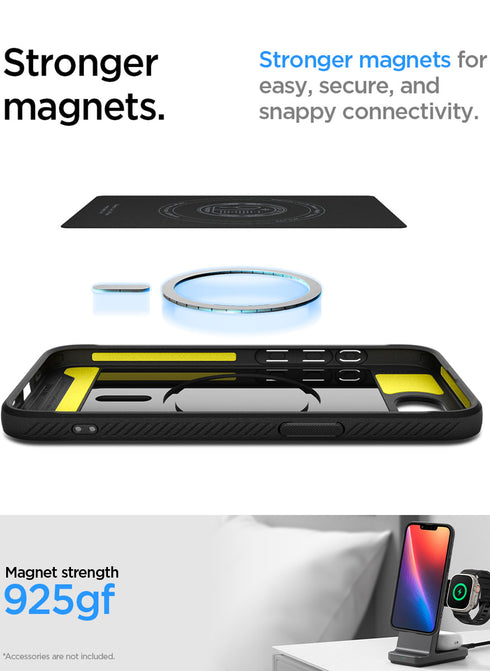 Spigen iPhone 16e / 17e Case Rugged Armor MAGFIT