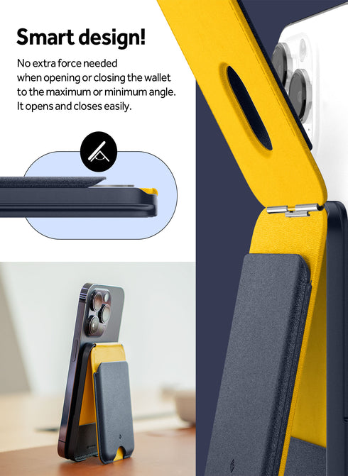 Caseology Magnetic Wallet 3 Cards Holder Nano Pop with Stand