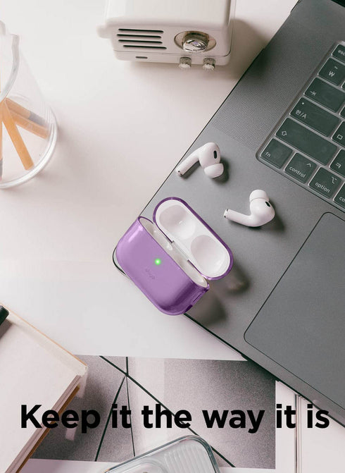 elago AirPods Pro 2 Case Clear Hang with Lanyard