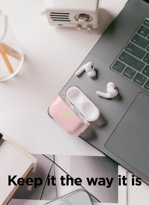 elago AirPods Pro 2 Case Clear Hang with Lanyard