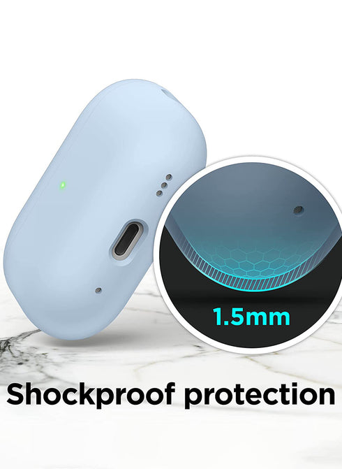 elago AirPods PRO 2 Case Liquid Hybrid Hang with Lanyard