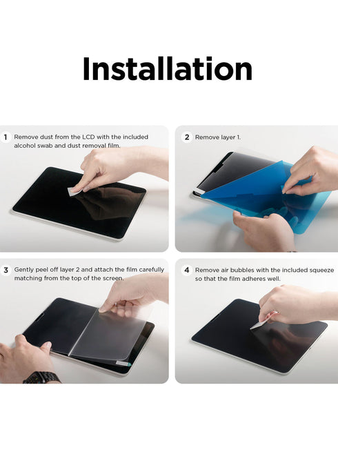 elago iPad Pro 11" (2022/2021/2020) / iPad Air 10.9" (2022/2020) Tempered Glass Screen Protector Paper Touch GLASS