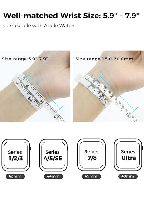 MONOCARBON Apple Watch Band (49/45/44/42mm) Real Carbon Fiber