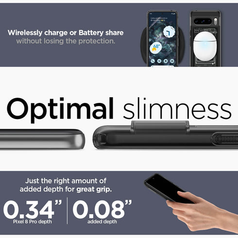 Spigen Google Pixel 8 PRO Case Ultra Hybrid ZERO ONE